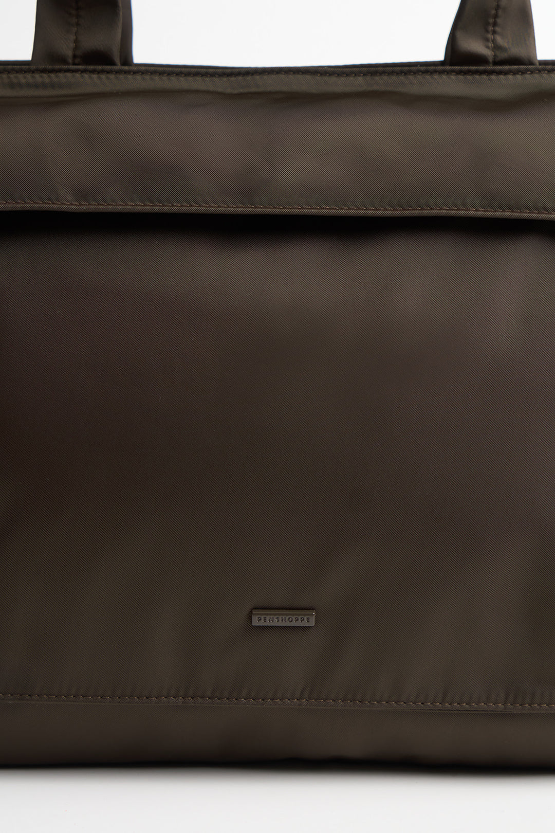 Nylon Tote Bag with Crossbody Strap