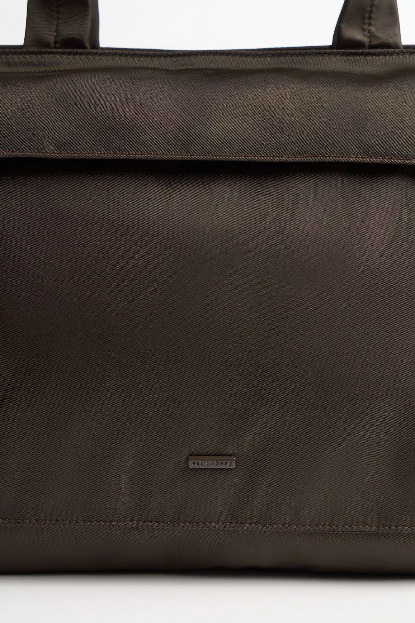Nylon Tote Bag with Crossbody Strap
