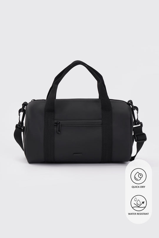 PU Coated Mini Duffle Sling Bag