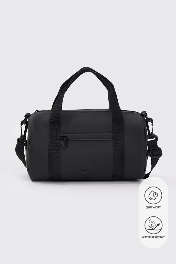 PU Coated Mini Duffle Sling Bag