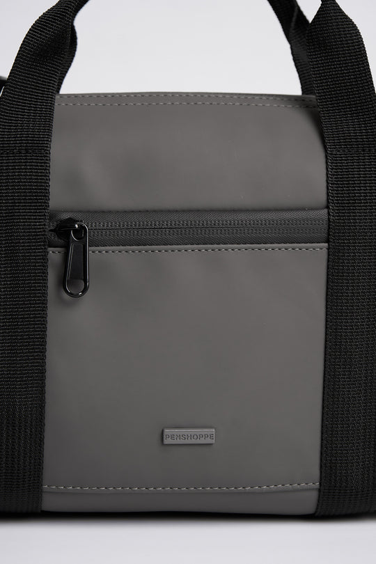 PU Coated Mini Duffle Sling Bag