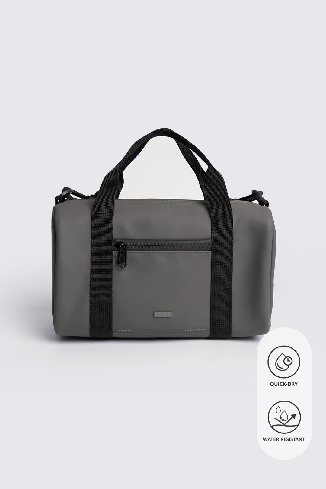 PU Coated Mini Duffle Sling Bag