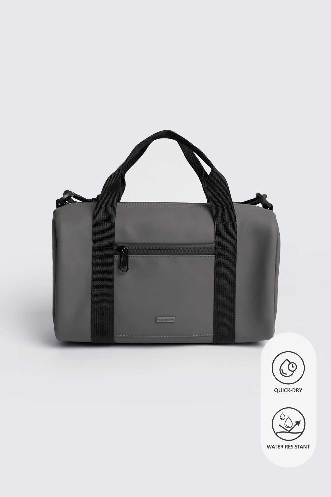 PU Coated Mini Duffle Sling Bag