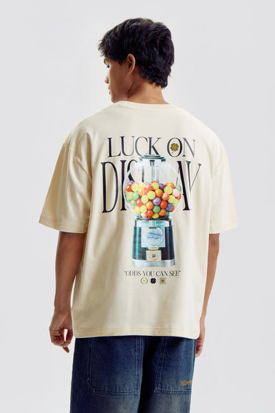 Luck On Display Relaxed Graphic T-Shirt