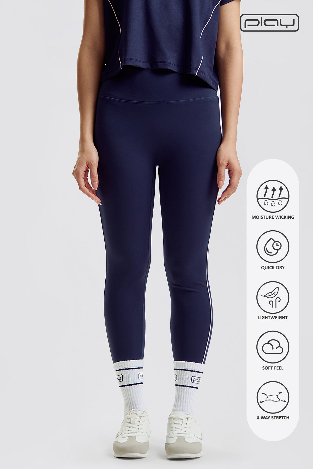 Penshoppe Play Zip Pocket Leggings
