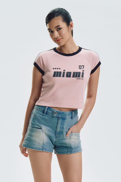 Miami Slim Graphic T-Shirt