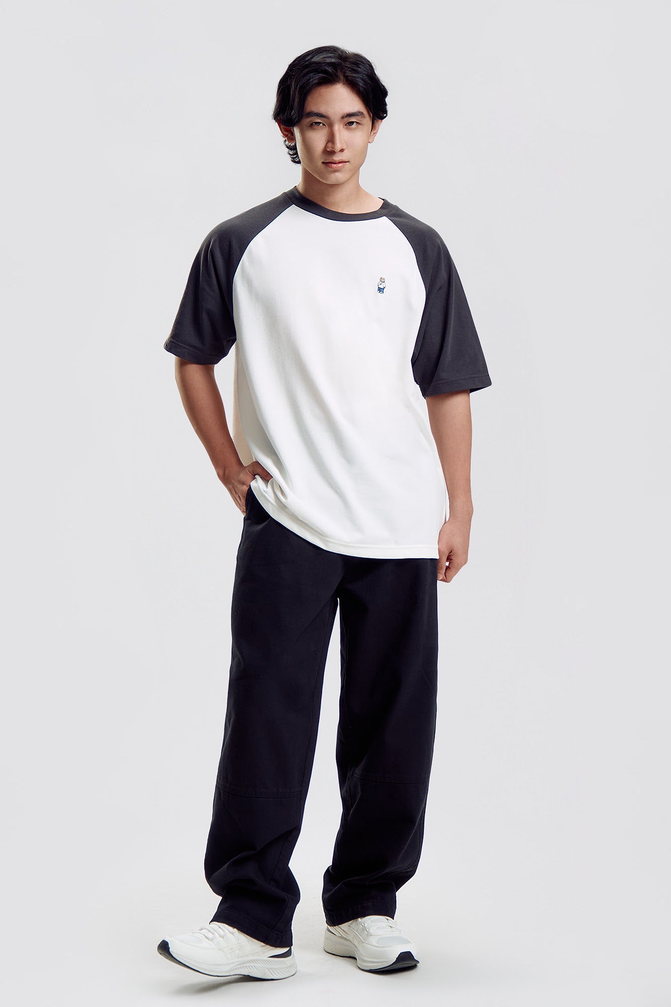 Crew Bear Relaxed Raglan T-Shirt