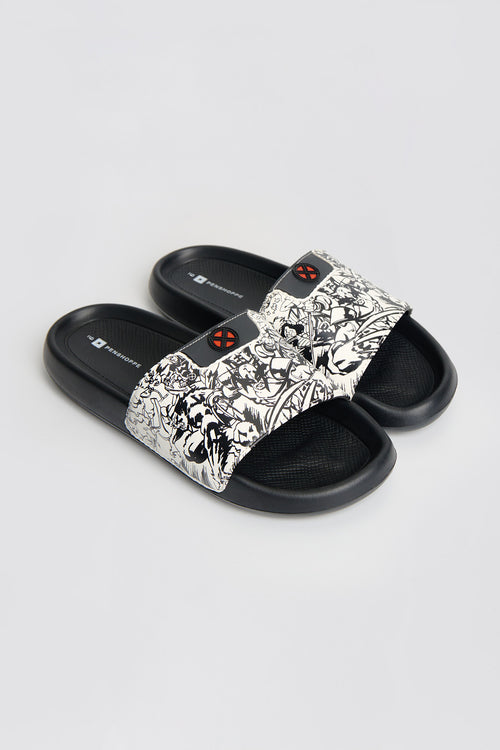 Penshoppe Marvel X-Men Men's Printed Slides