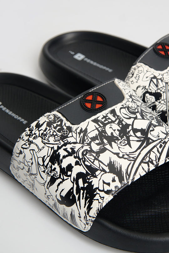 Penshoppe Marvel X-Men Men's Printed Slides
