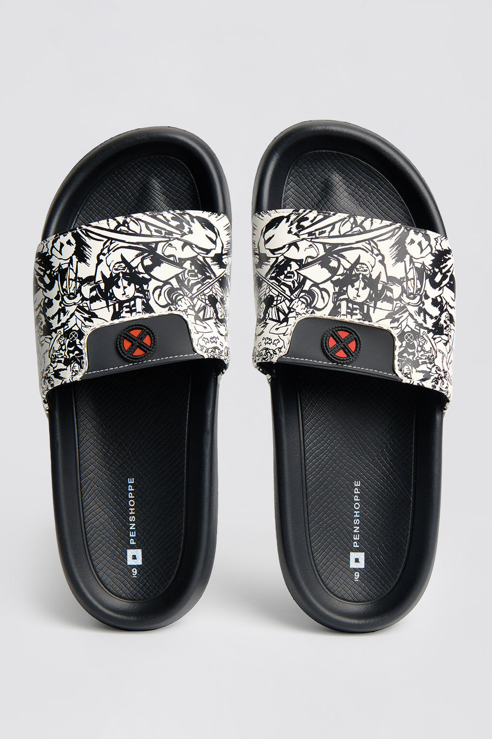 Penshoppe Marvel X-Men Men's Printed Slides