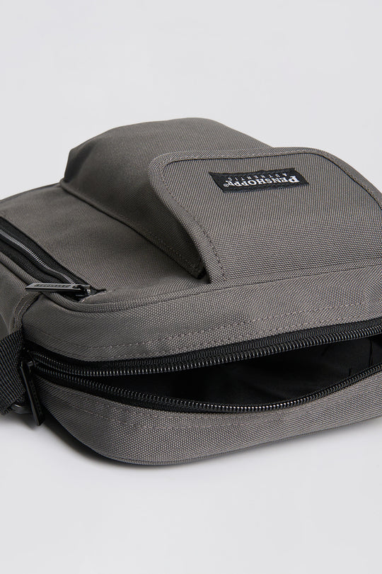Canvas Bag with Flap Pocket