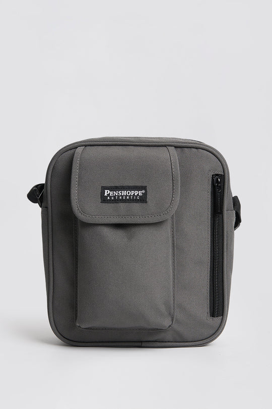 Canvas Bag with Flap Pocket