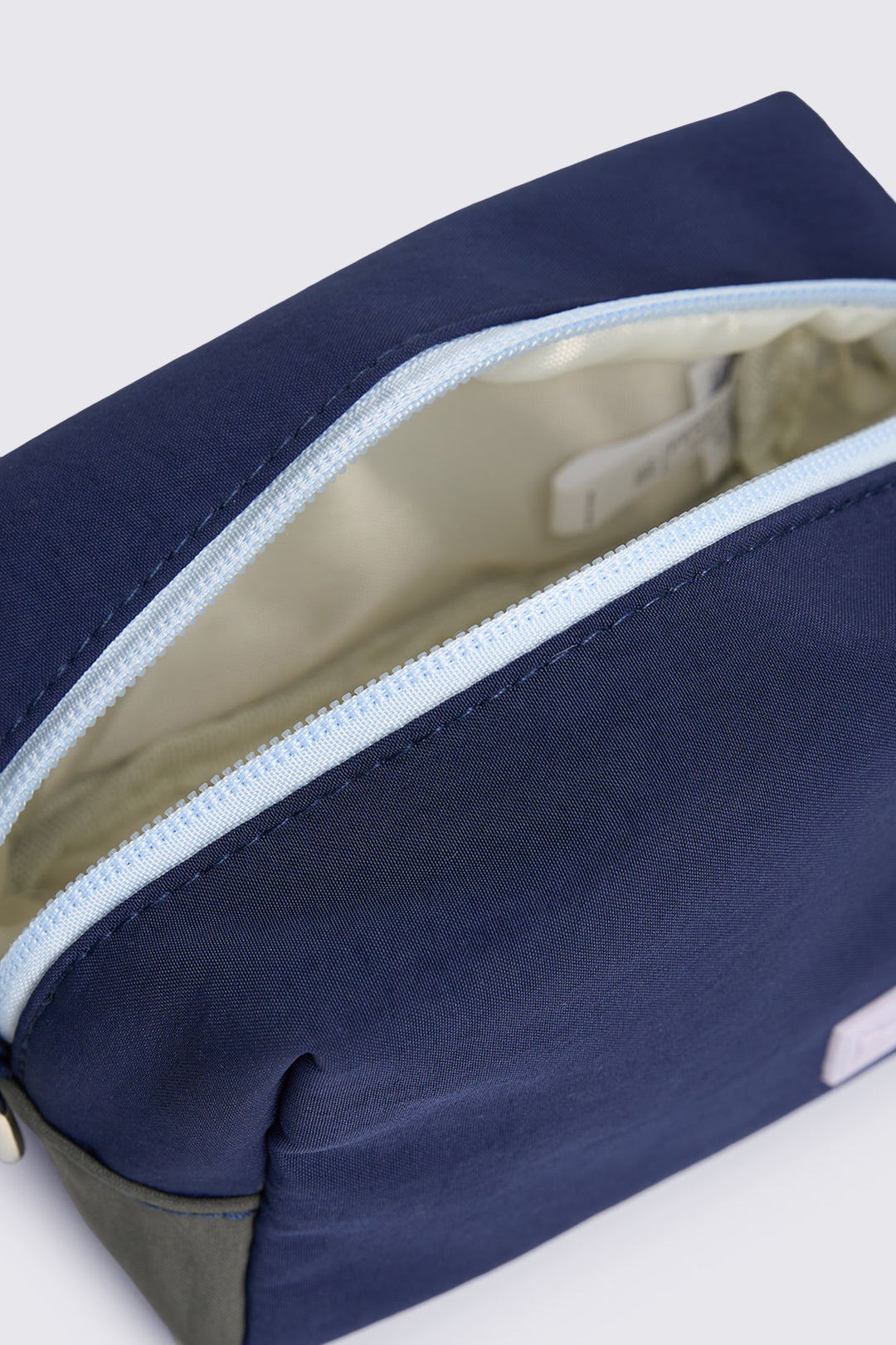 Nylon Colorblock Pouch