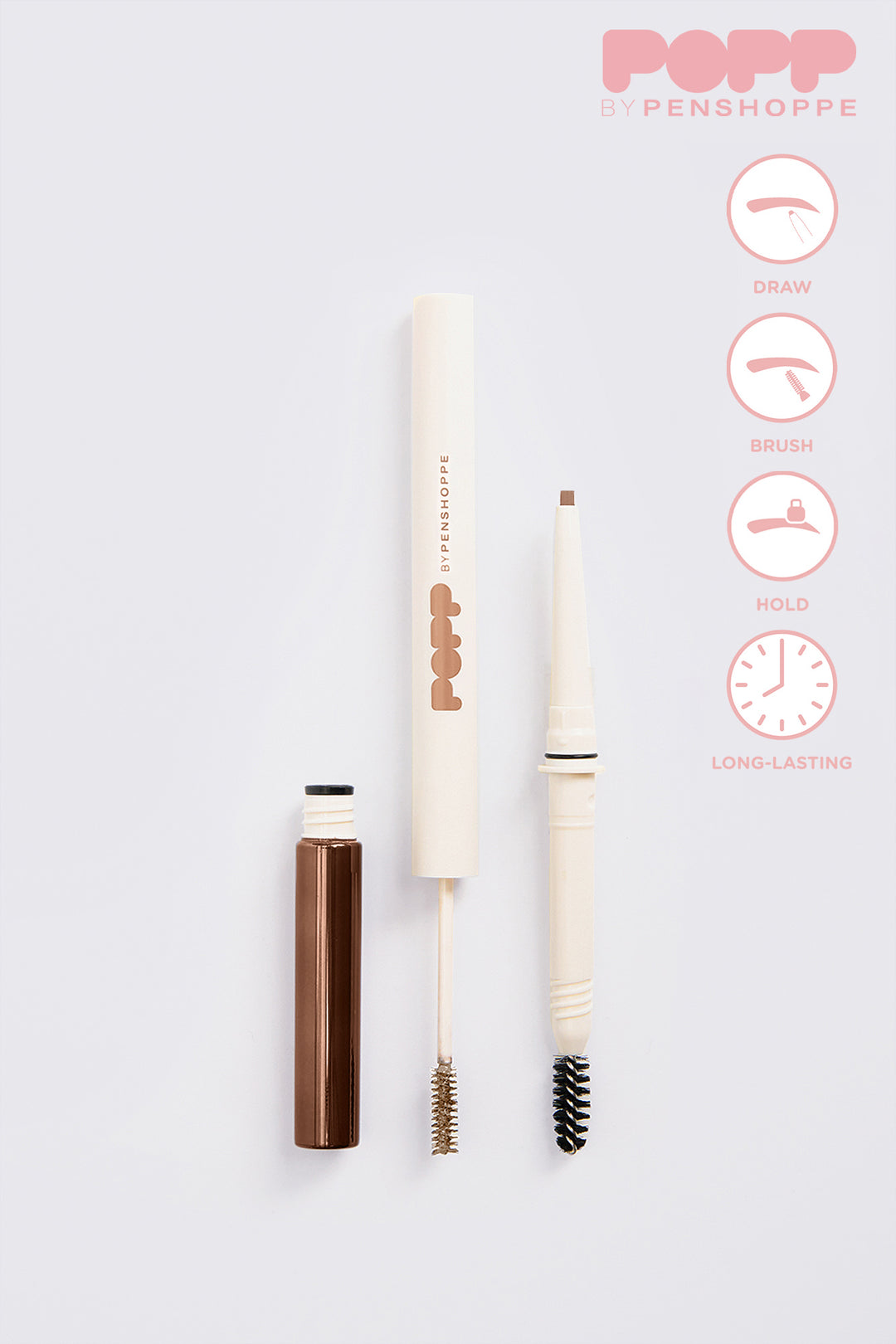 Penshoppe Popp Brow in Trio Warm Brown
