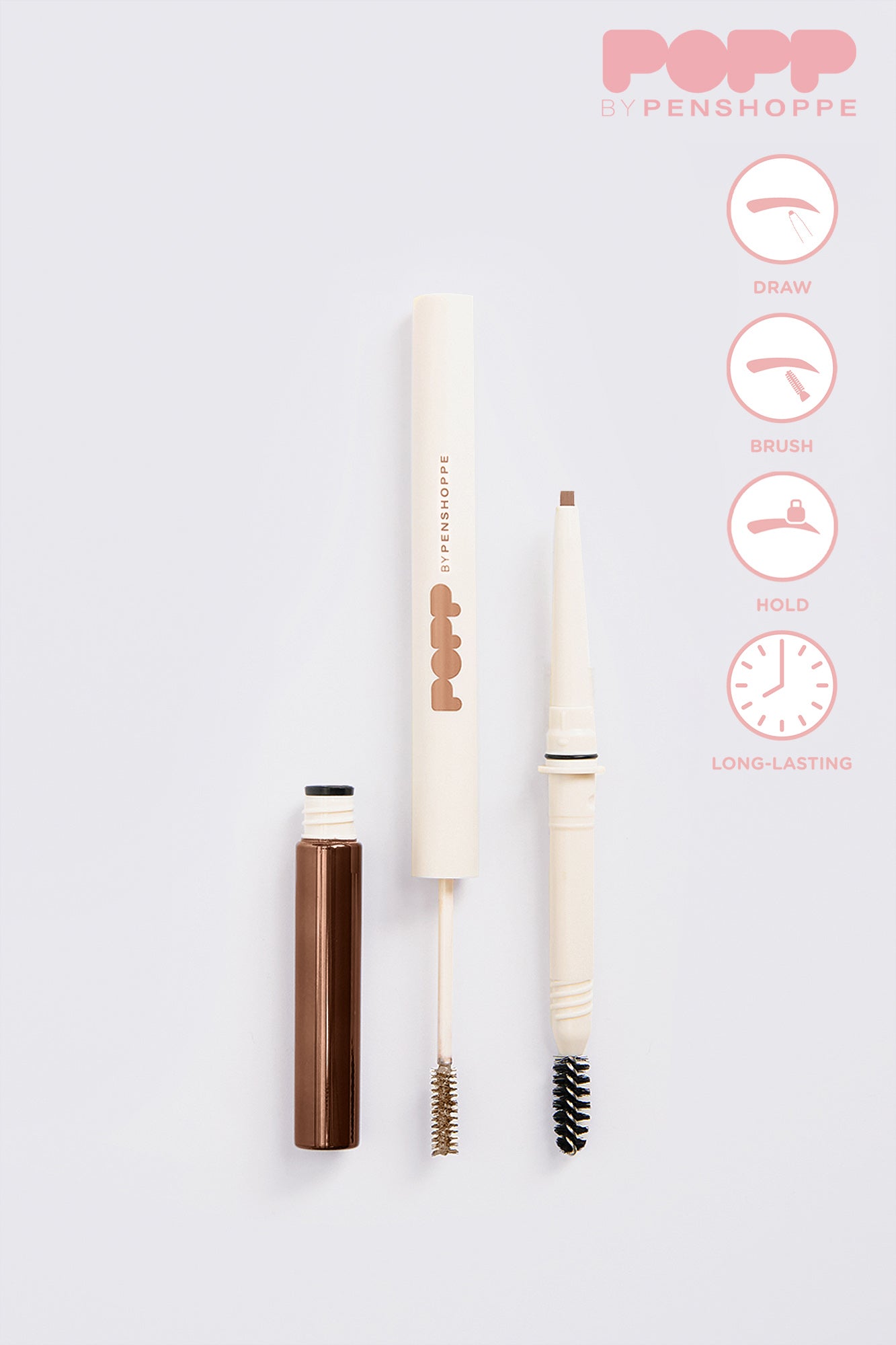 Penshoppe Popp Brow in Trio Warm Brown