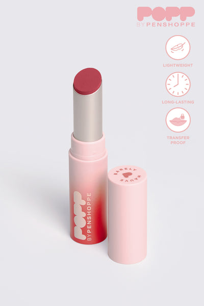 Penshoppe Popp Powderpopp Lipstick in Barely Mauve