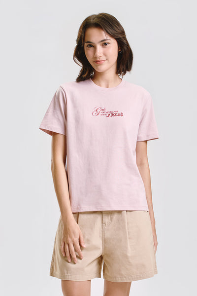Girls Just Wanna Have Funds Relaxed Graphic T-Shirt