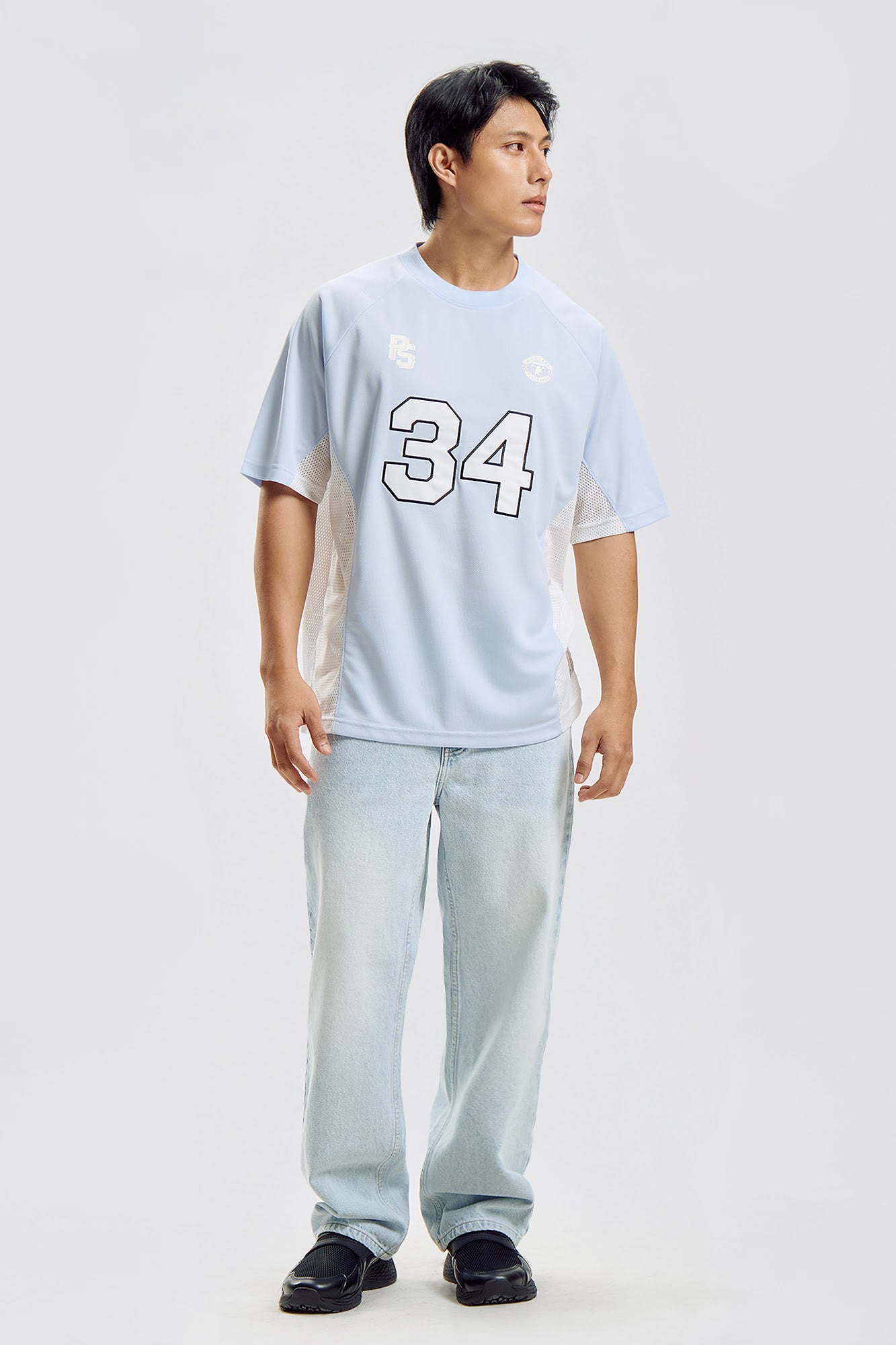 トップス ENNOY Professional S/S T White/Sky Blue Relaxed T-Shirt – PENSHOPPE