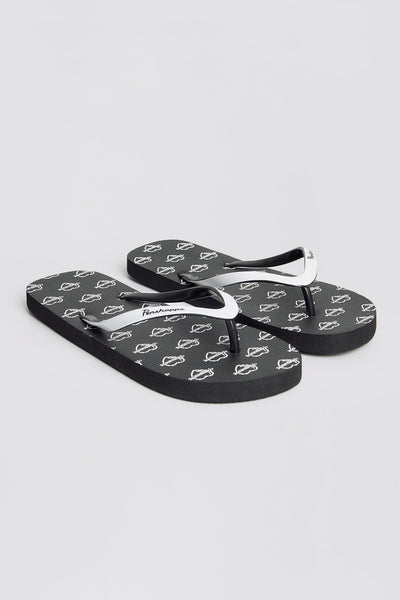 Women's All-Over Print Flip Flops
