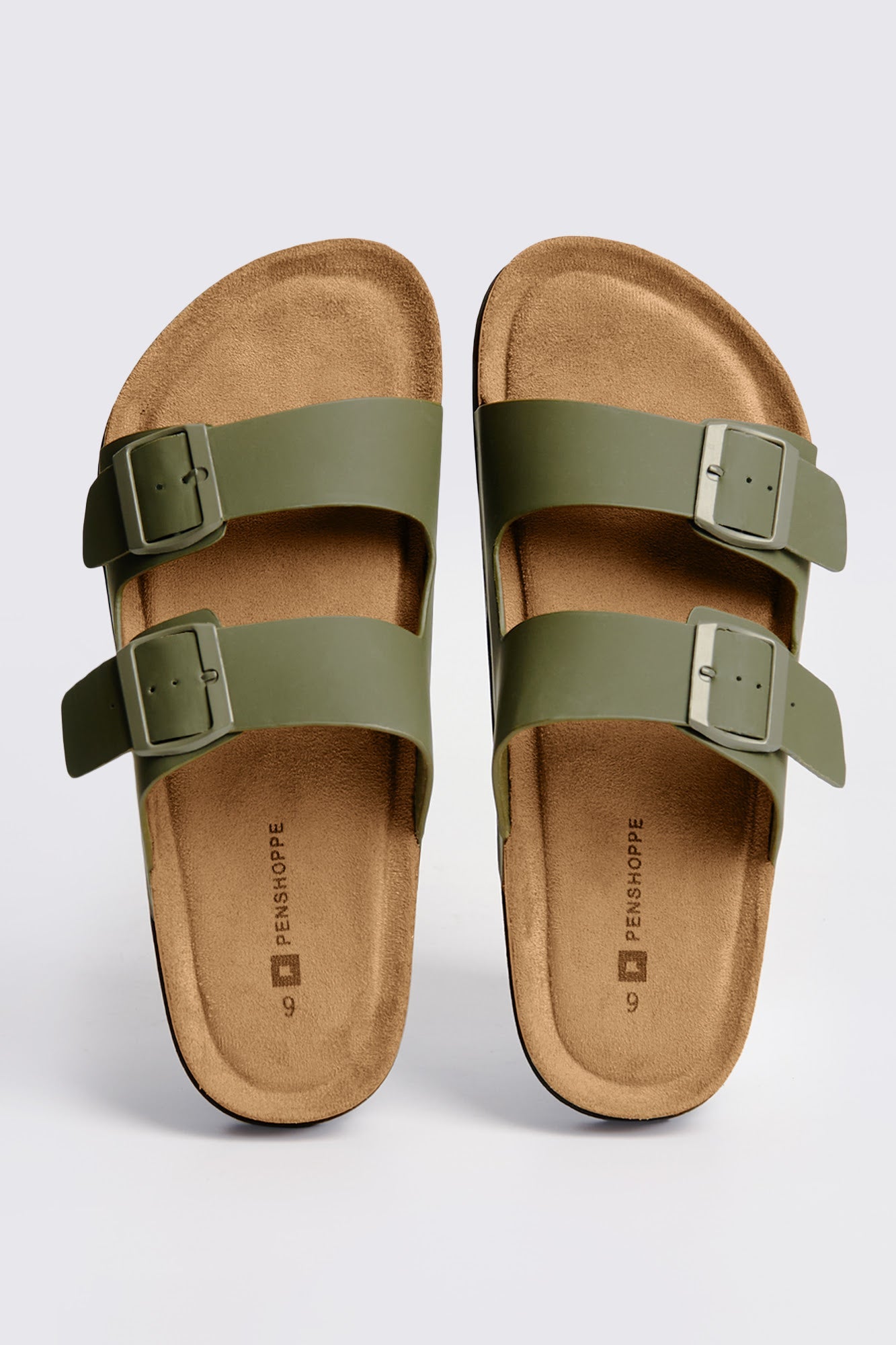 Men's Two Band Softbed Sandals