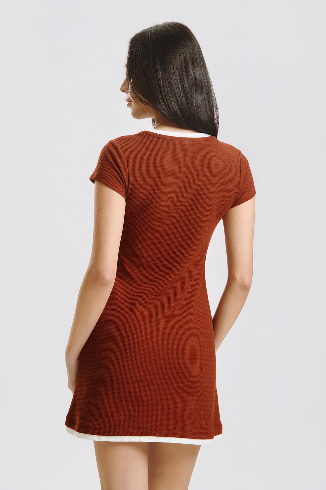 Two-Fer Mini Dress