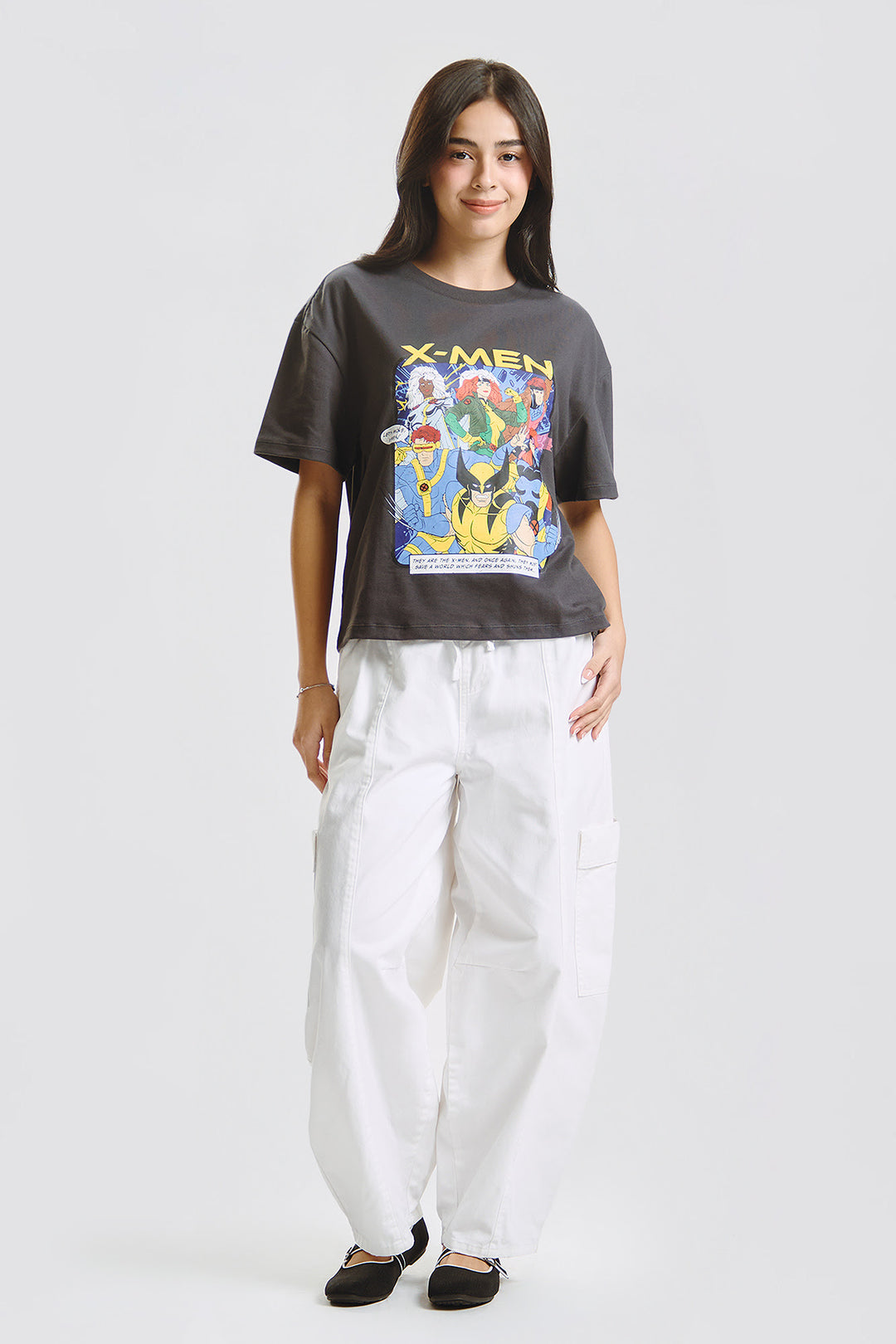 Penshoppe Marvel X-Men Loose Graphic T-Shirt