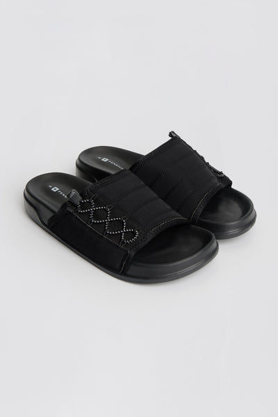 Men's Layered Band Slides