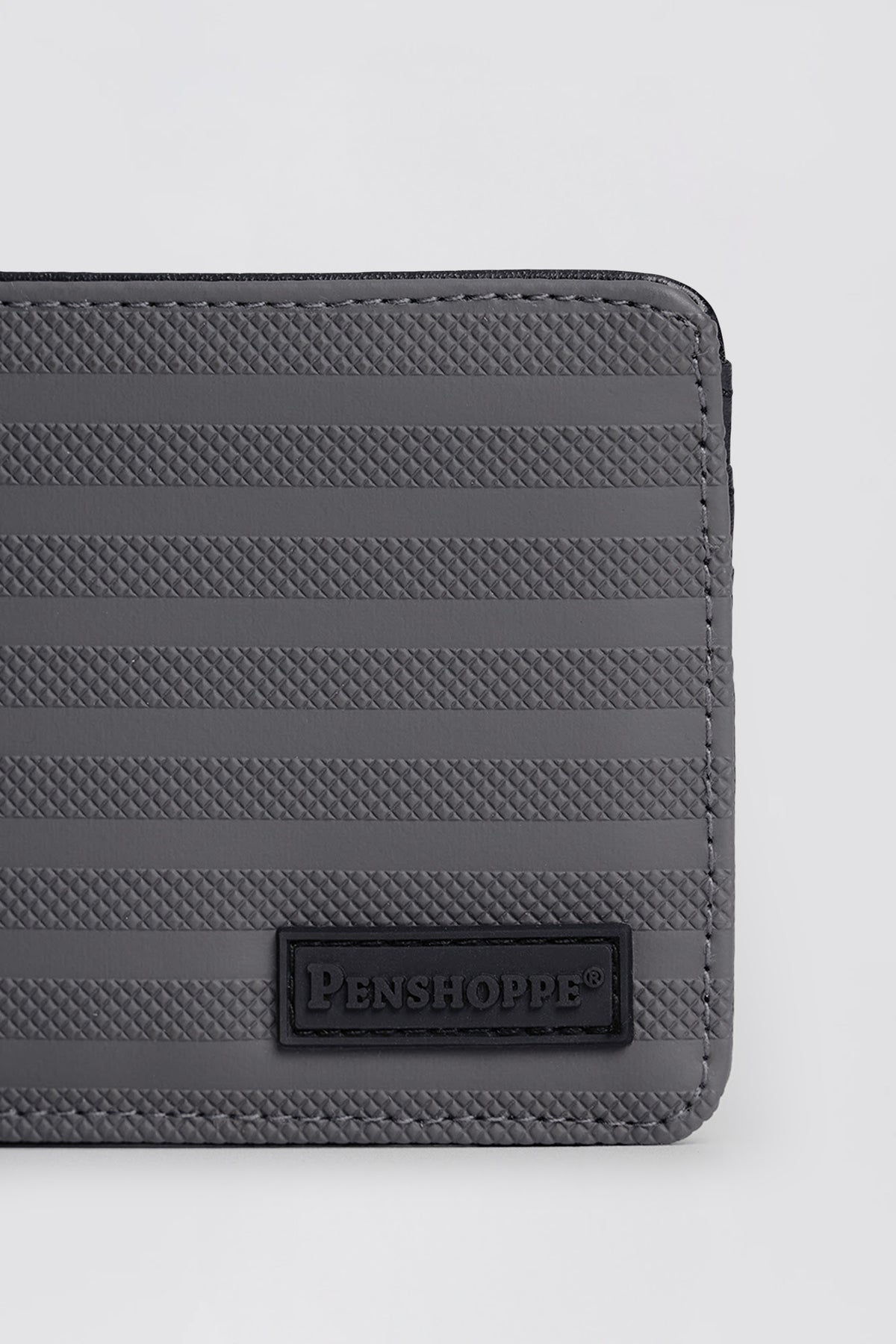 Men's Patterned PU Leather Bi-Fold Wallet