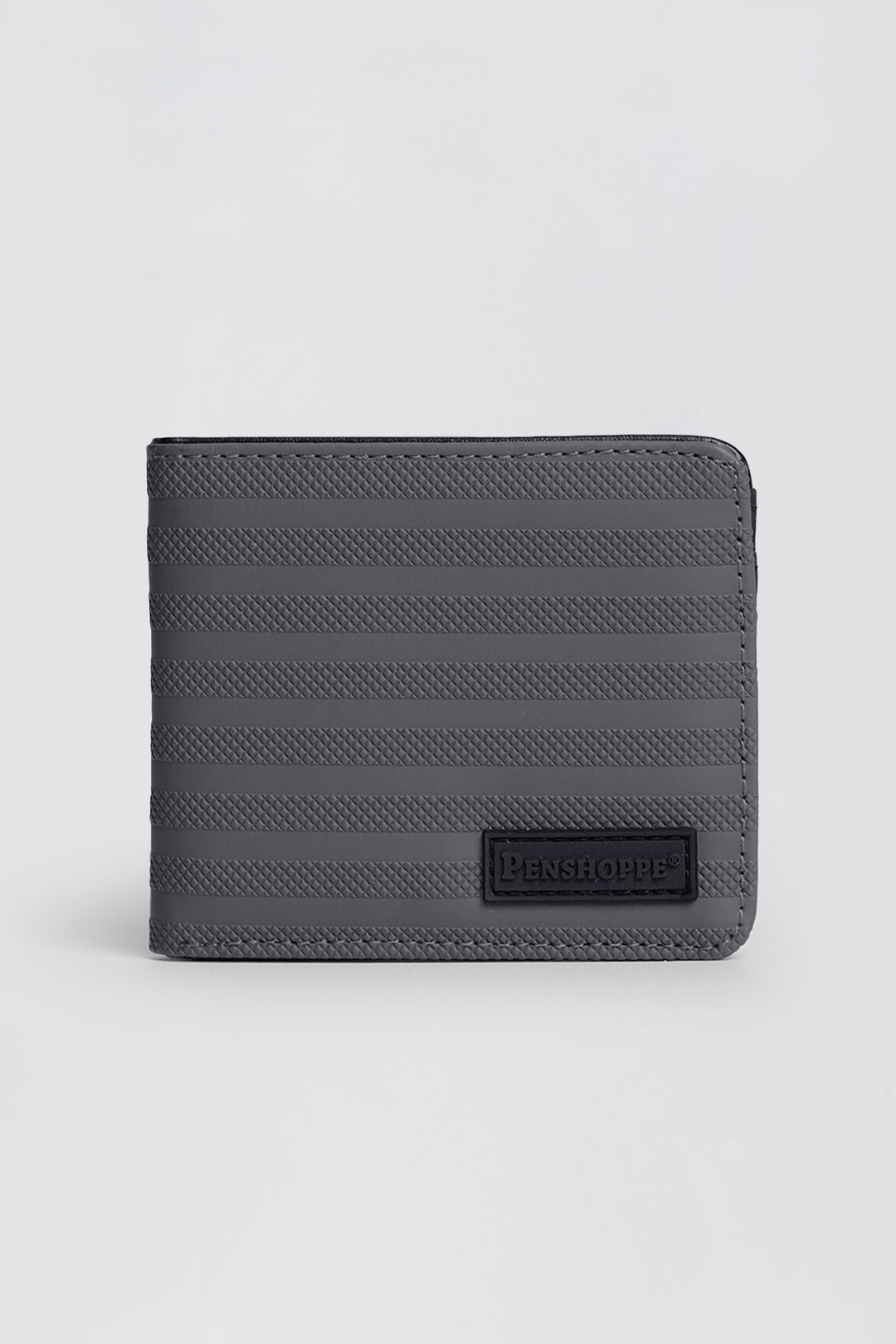 Men's Patterned PU Leather Bi-Fold Wallet