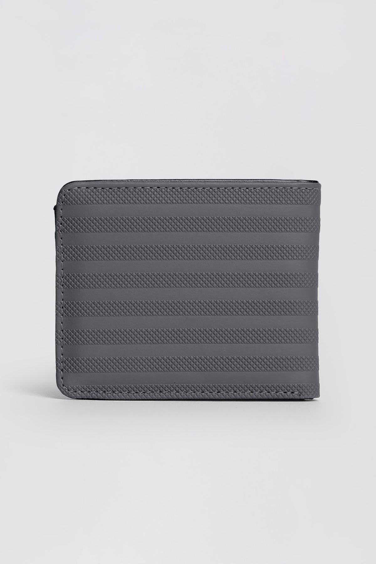 Men's Patterned PU Leather Bi-Fold Wallet