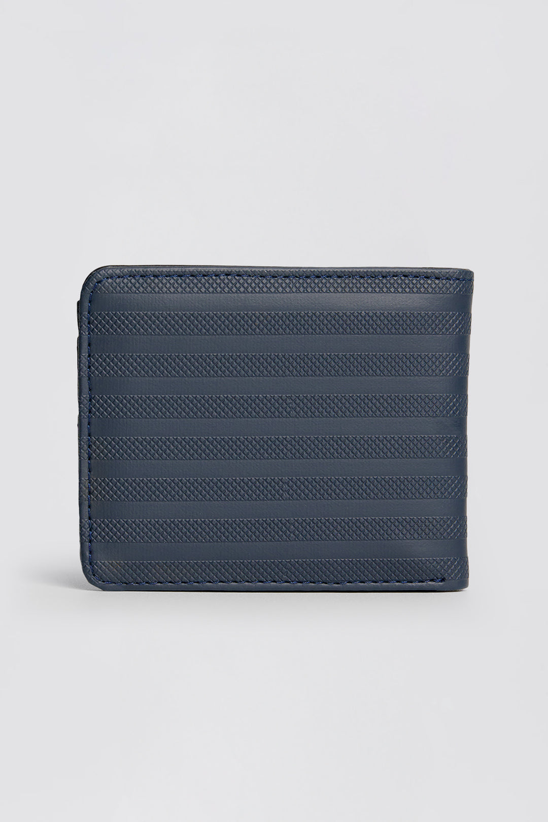 Men's Patterned PU Leather Bi-Fold Wallet
