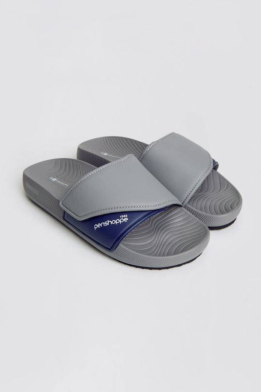 Men's Velcro Band Cushion Slides