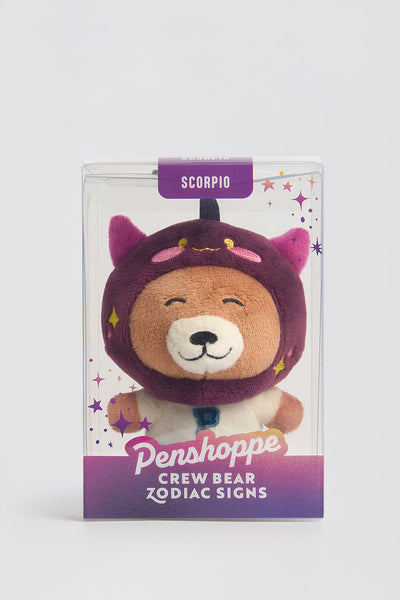 Scorpio Crew Bear Plushie Bag Charm