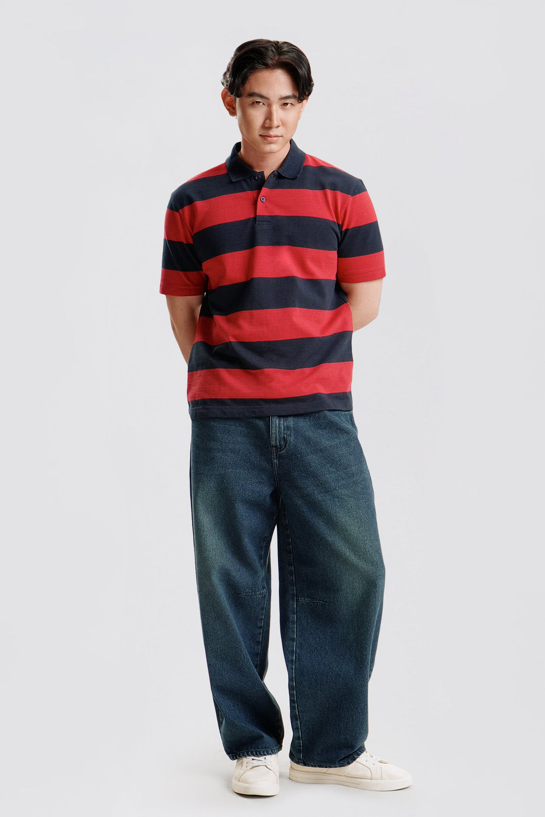 Striped Polo