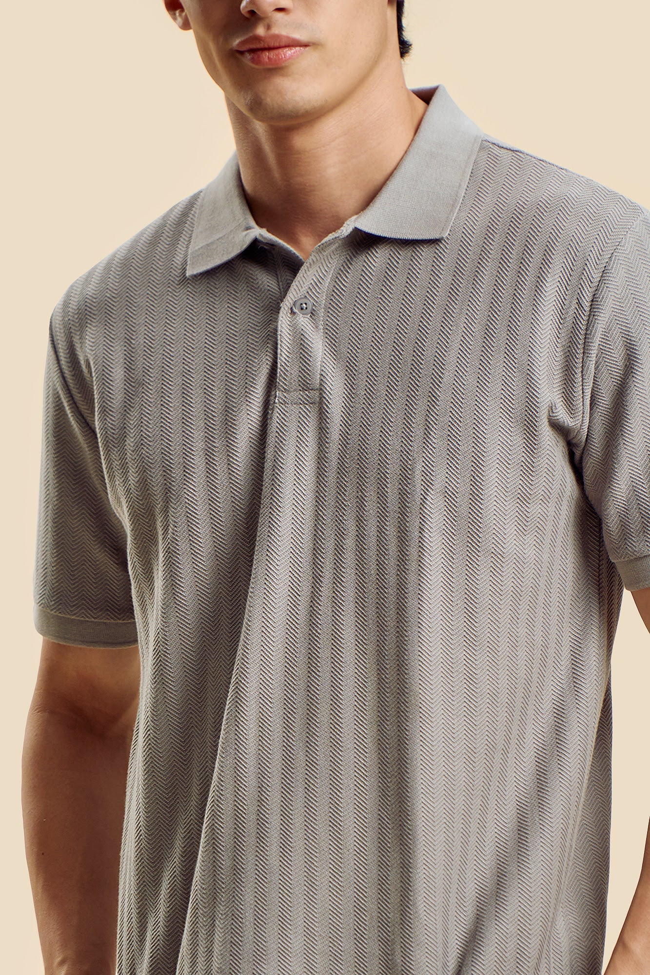Dress Code Textured Polo