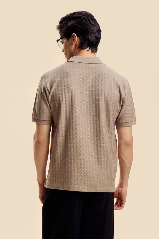 Dress Code Textured Polo