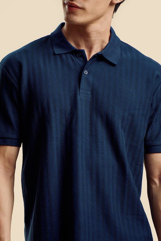 Dress Code Textured Polo