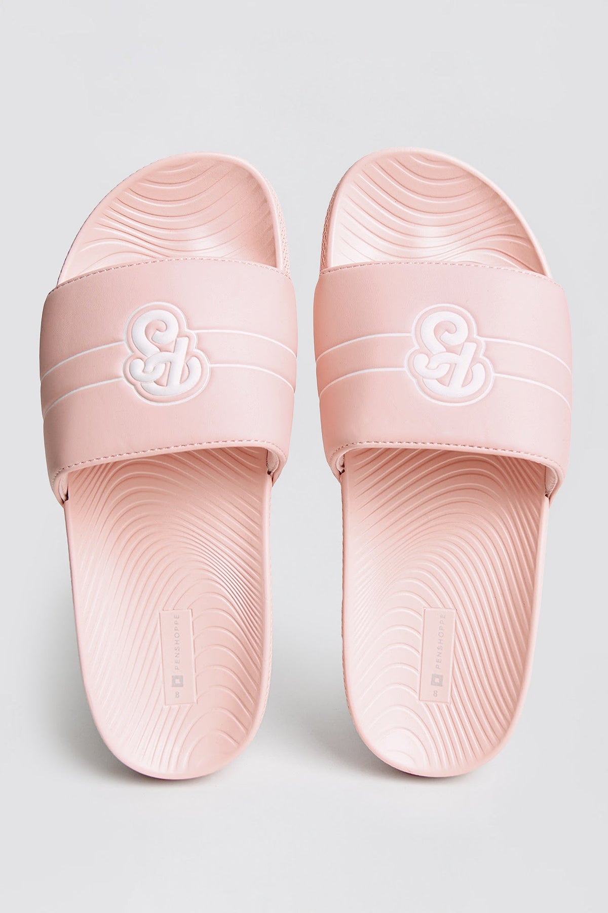 Women's PU Leather Cushioned Slides