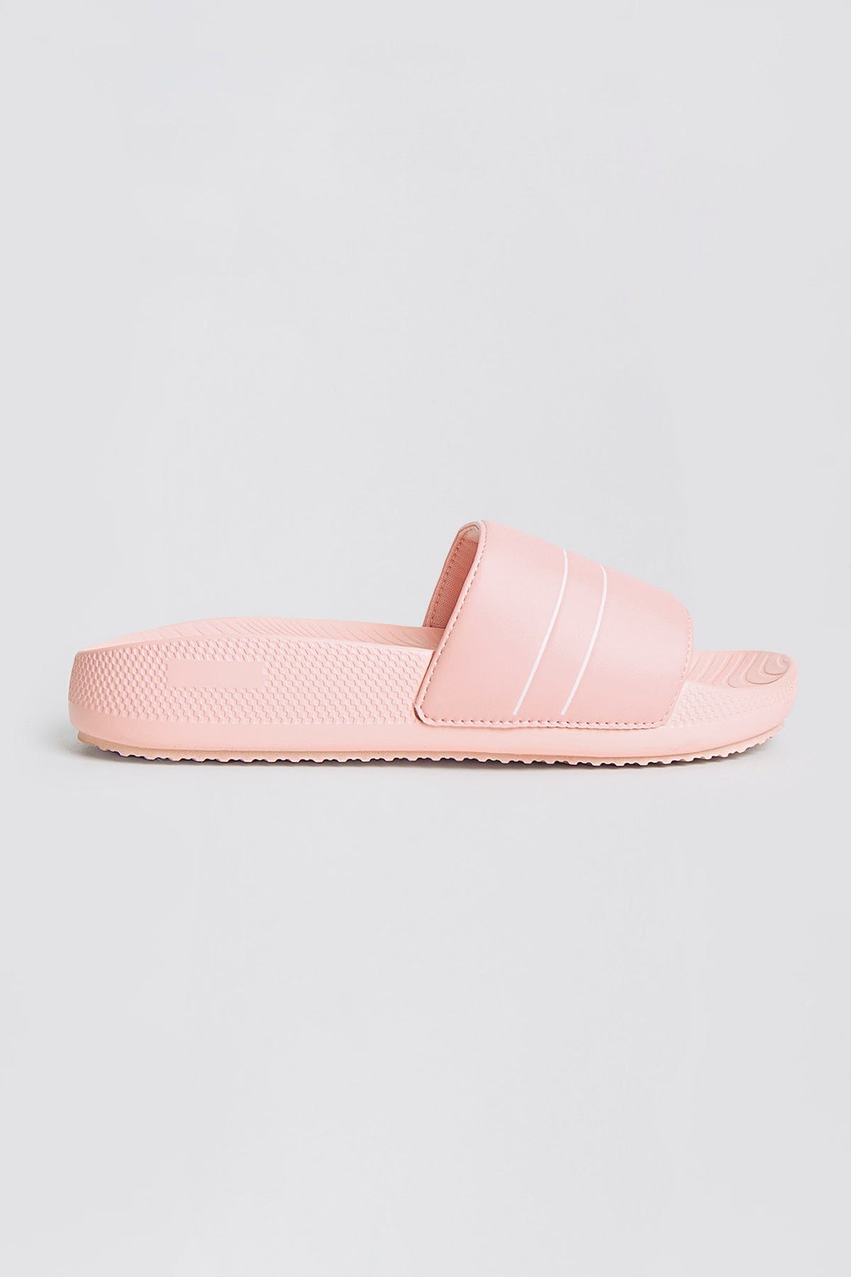 Women's PU Leather Cushioned Slides
