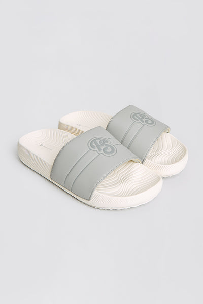 Women's PU Leather Cushioned Slides