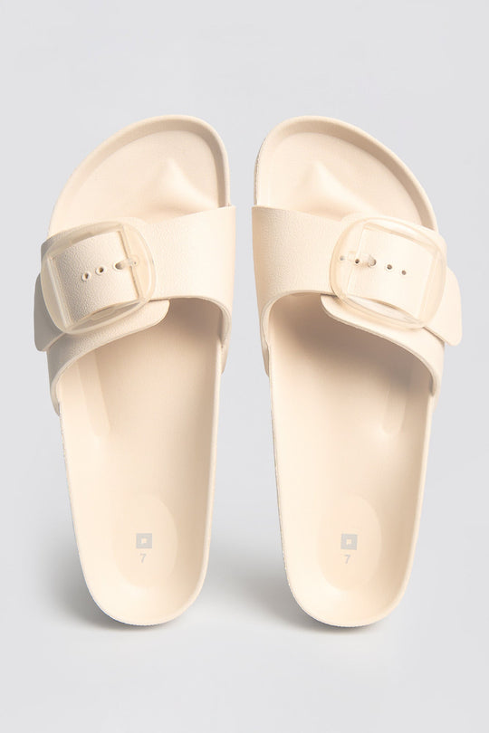 Women's One Band Rubber Slides