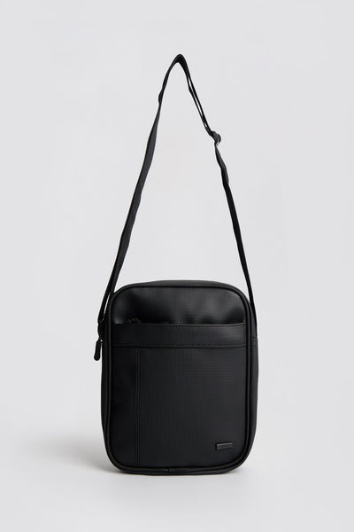Textured Fabric Sling Bag