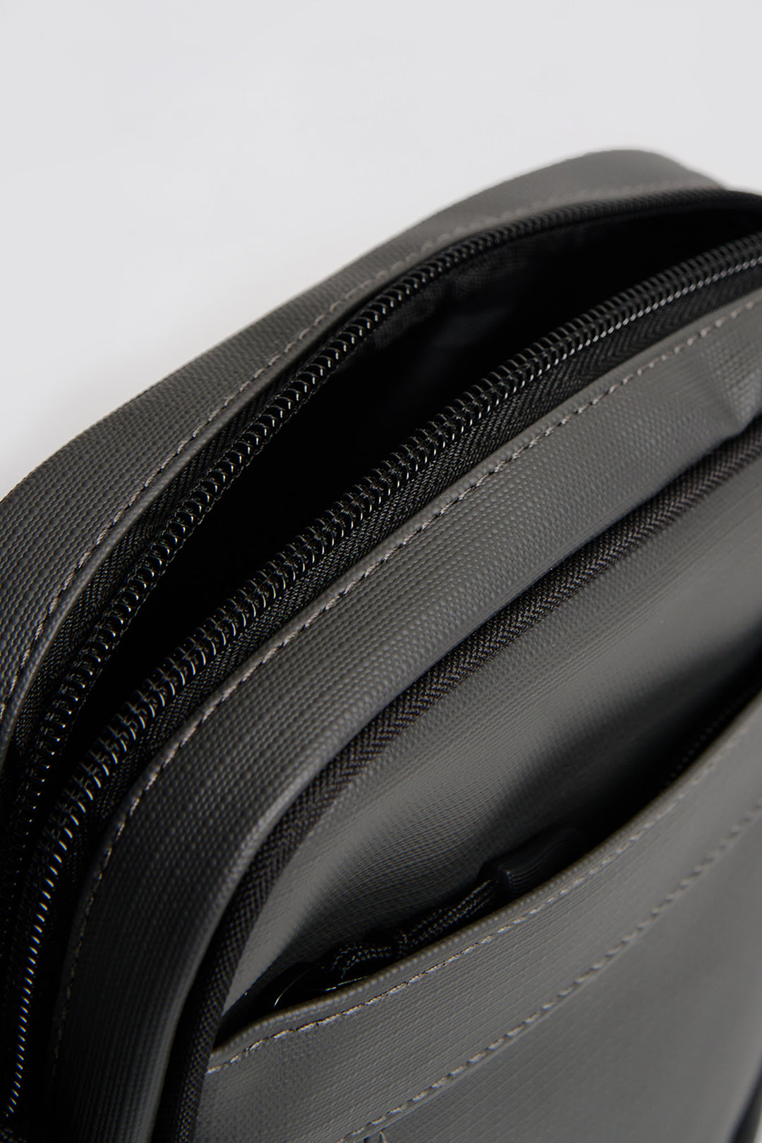 Textured Fabric Sling Bag