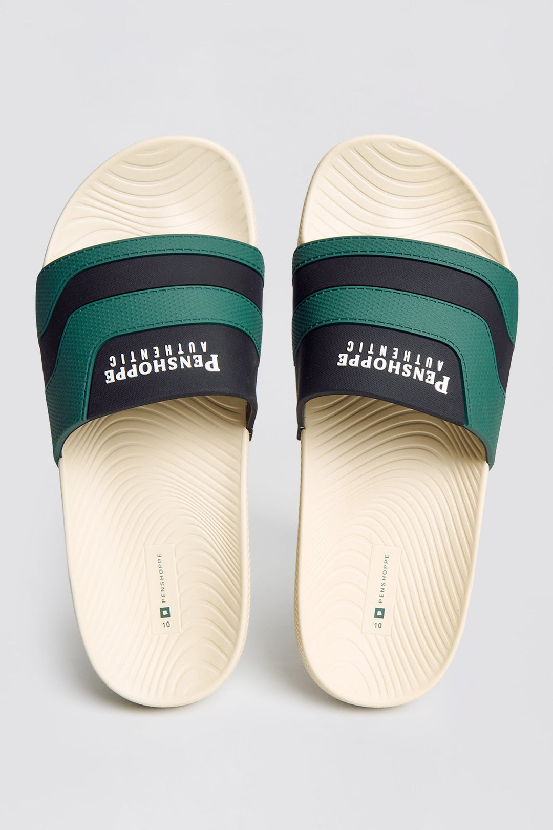 Men's Cut & Sew One Band Soft Sole Slides