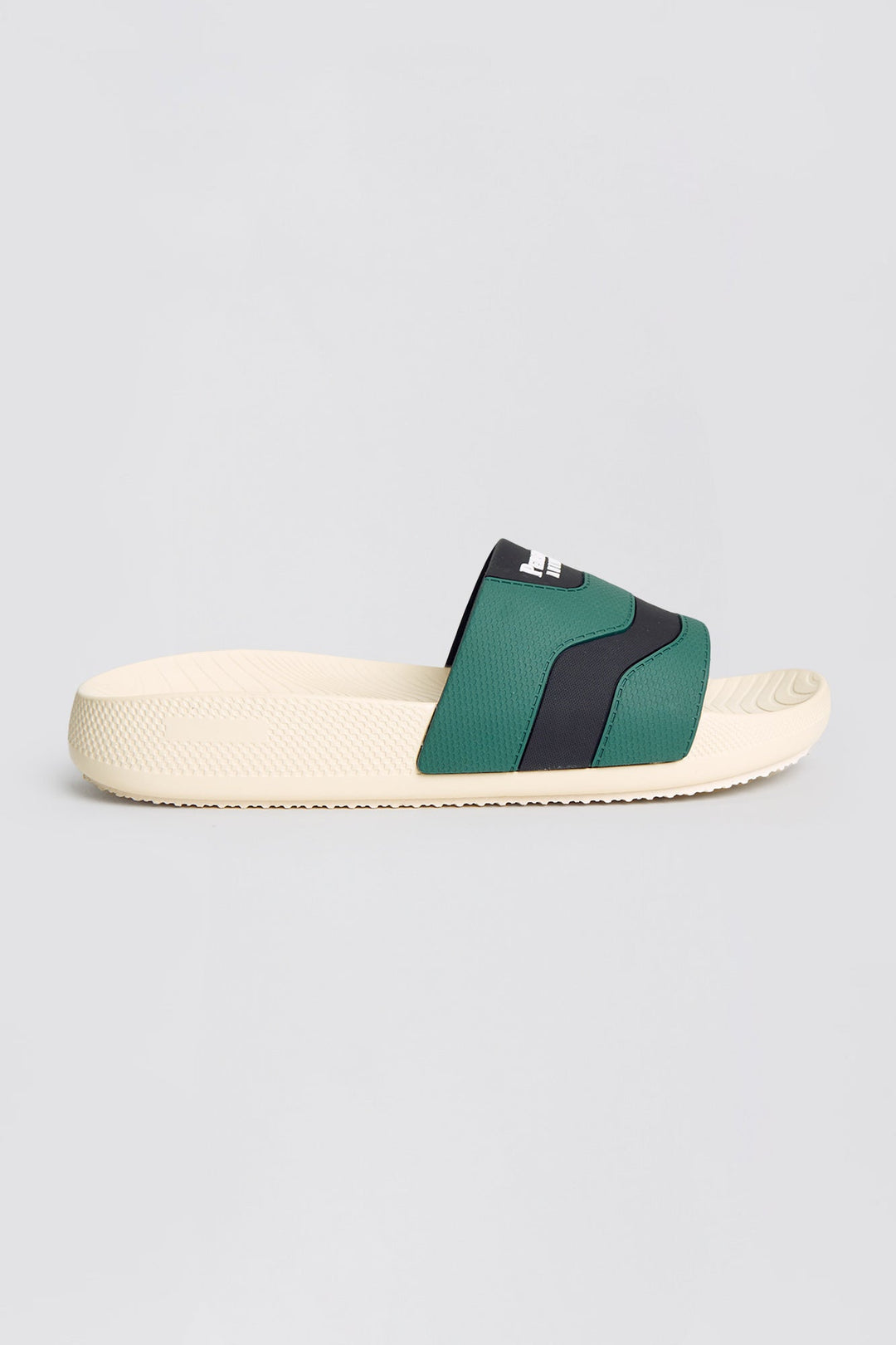 Men's Cut & Sew One Band Soft Sole Slides
