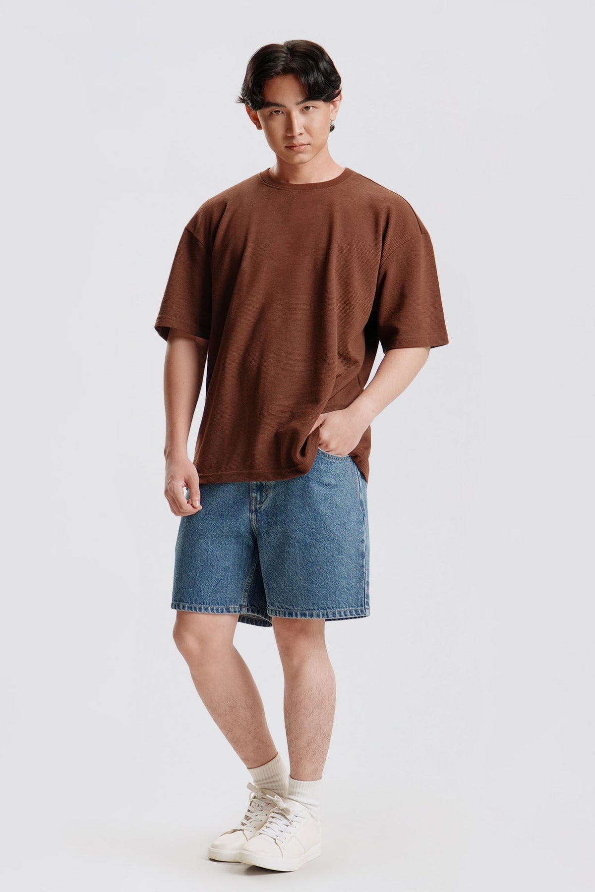 Relaxed Textured T-Shirt