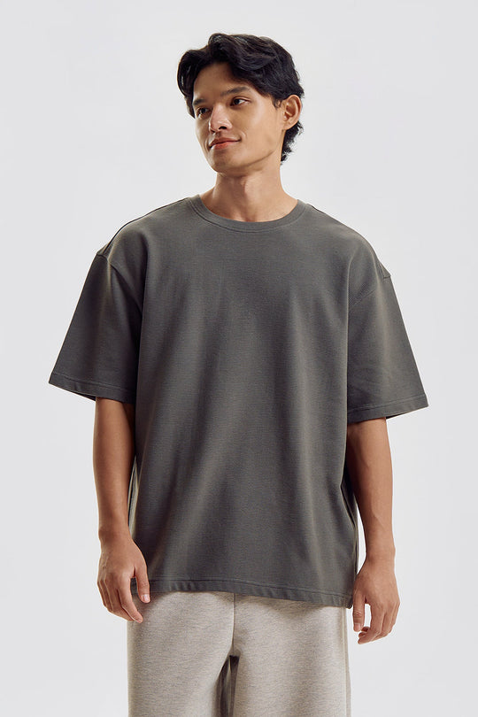 Relaxed Textured T-Shirt