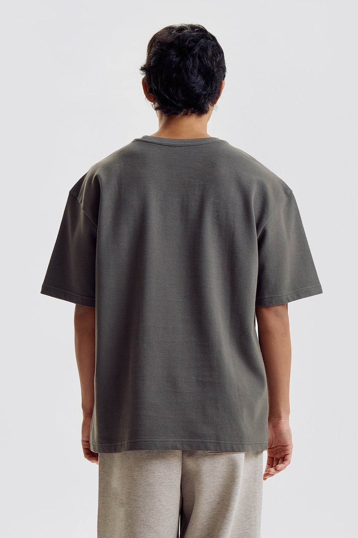 Relaxed Textured T-Shirt
