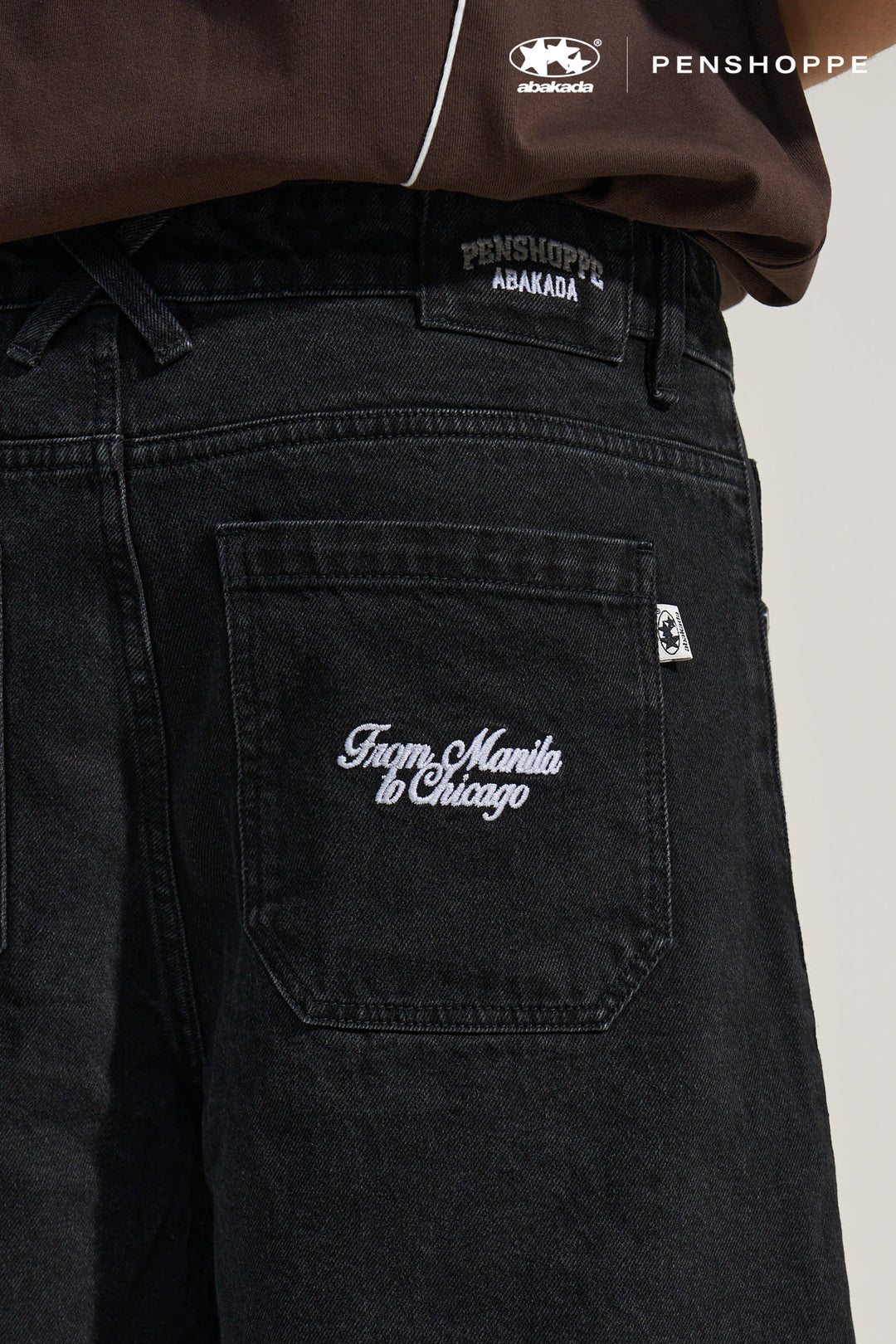 Abakada X Penshoppe Baggy Denim Shorts