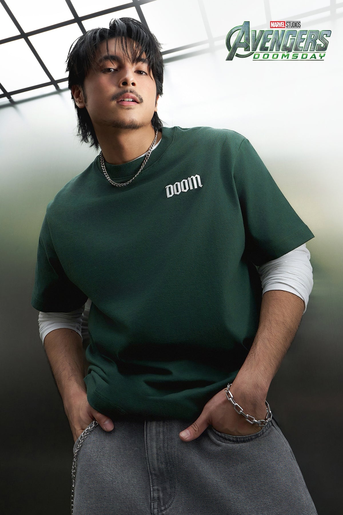 Penshoppe Marvel Doom Relaxed Graphic T-Shirt